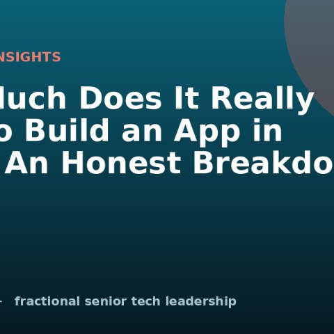How Much Does It Really Cost to Build an App in 2026? An Honest Breakdown