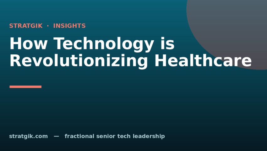 How Technology is Revolutionizing Healthcare